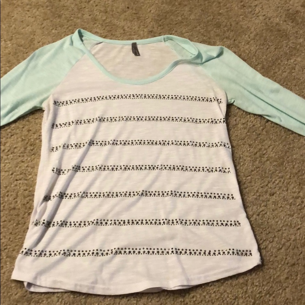 Midi long sleeve shirt